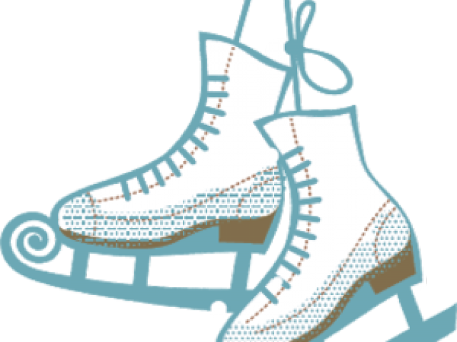 Sepatu es skating vektor Gambar Transparan