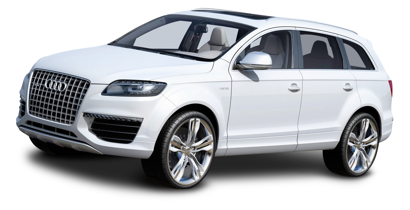 Image blanche audi SUV PNG