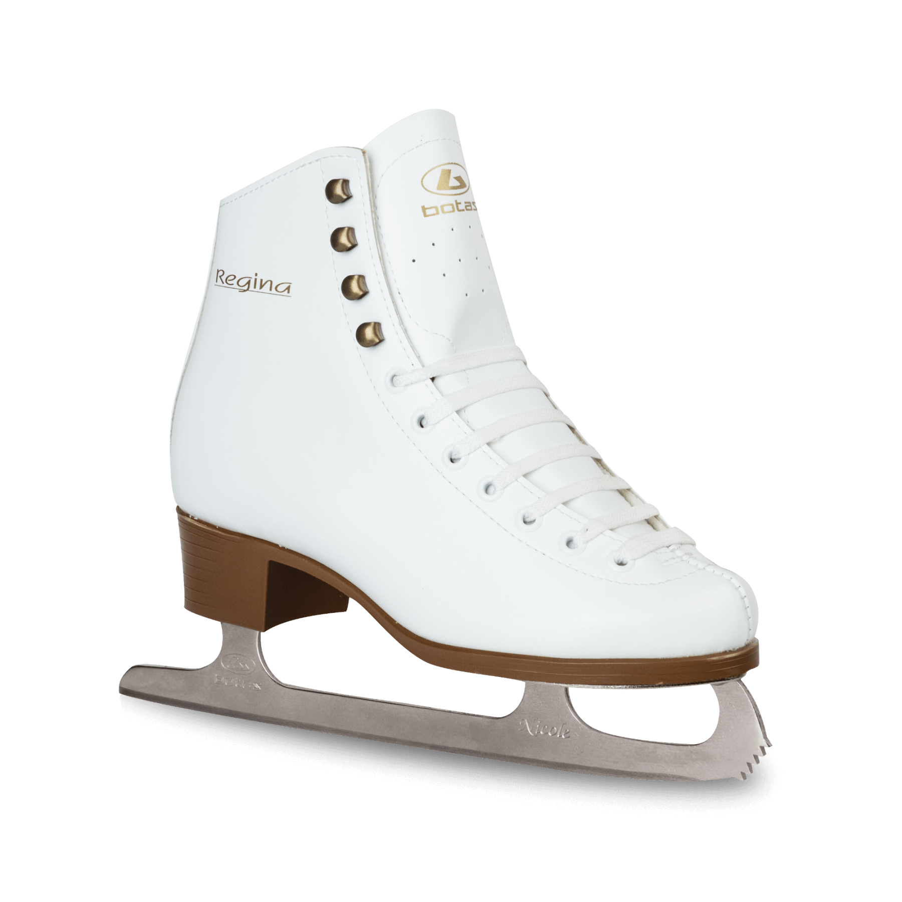 Sepatu skating es putih PNG Gambar