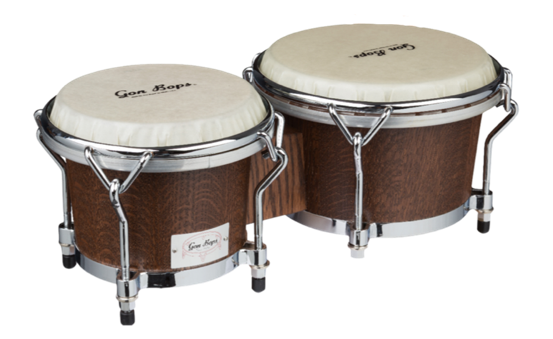 Wooden Bongo Drum PNG Transparent Image