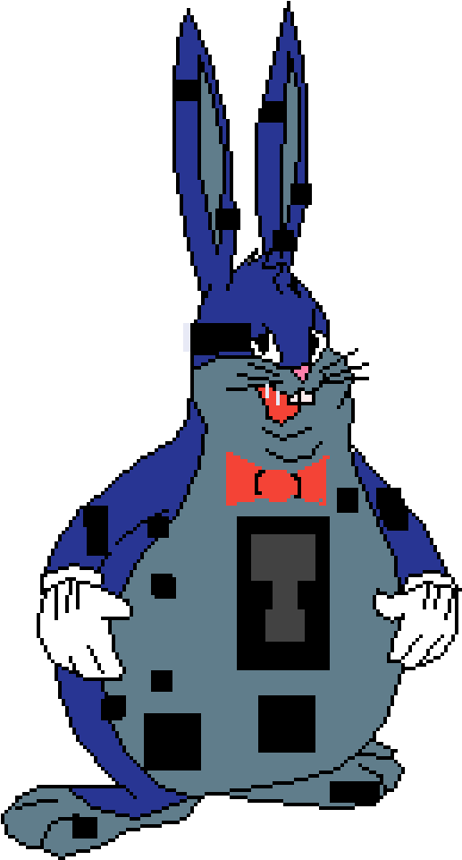 Big Chungus Bunny Pin Pic Background