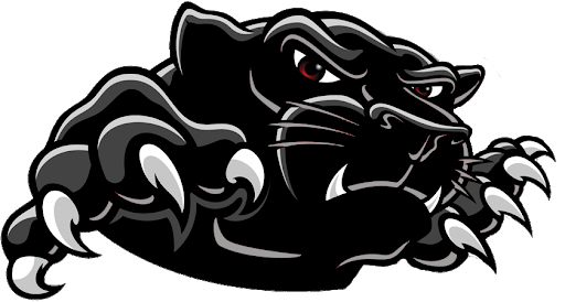 Black Panther logo PNG achtergrond