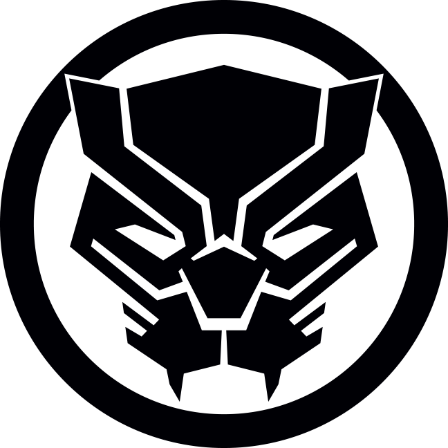 Black Panther Logo PNG Transparent File | PNG Arts
