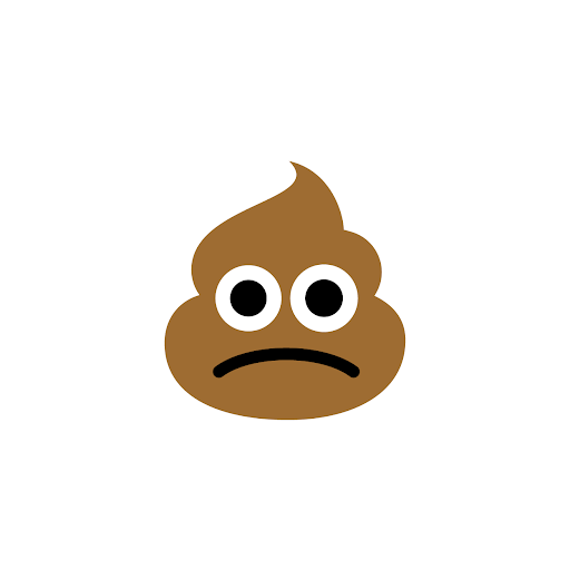 สีน้ำตาลเซ่อ Emoji PNG ภาพพื้นหลังโปร่งใส