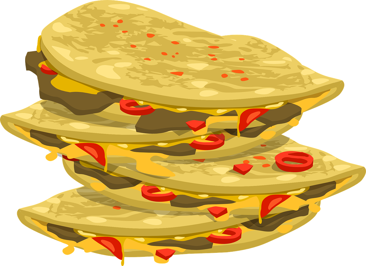 Fromage quesadilla PNG image fond Transparent