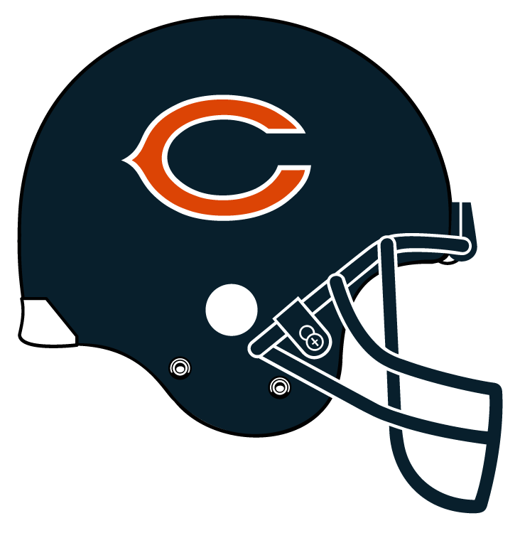 Chicago bears logo PNG Gambar Gratis