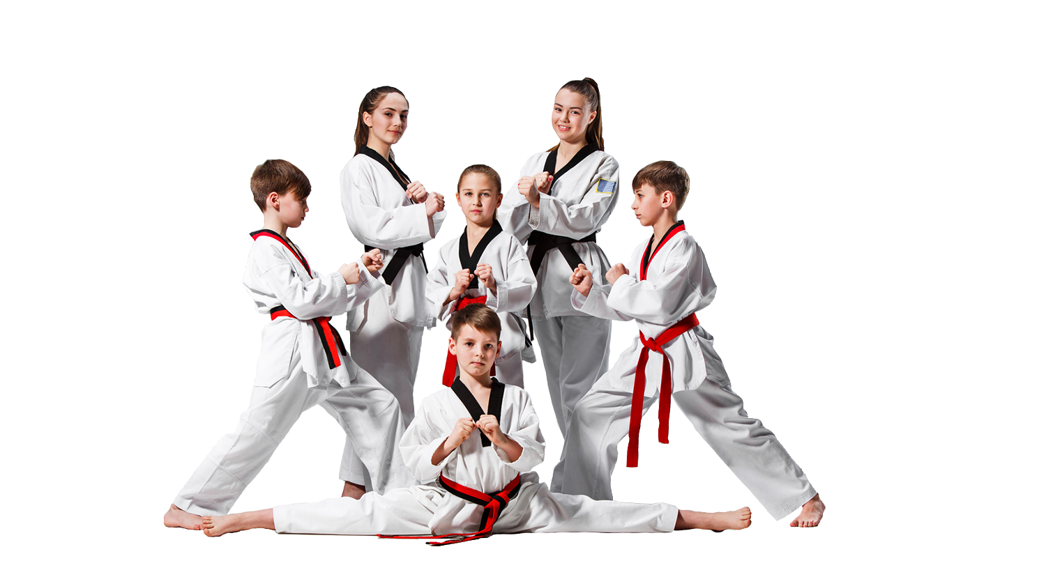Fille taekwondo PNG photo