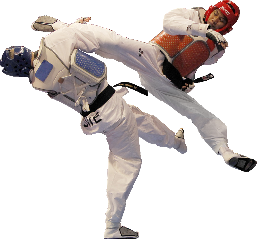 Kicking Taekwondo PNG Free Download