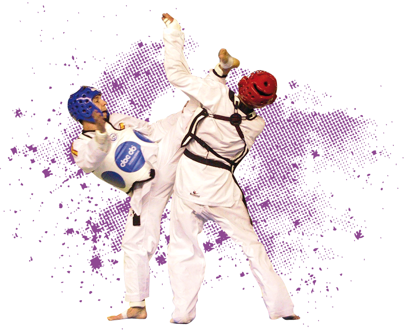 Coup de pied taekwondo PNG image