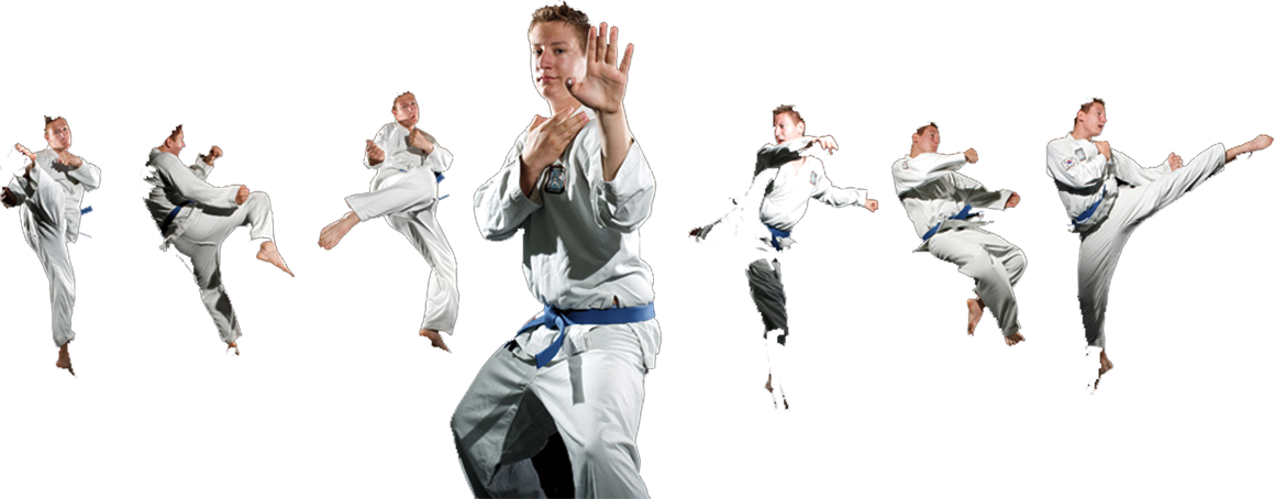 Kicking Taekwondo PNG Transparent Image