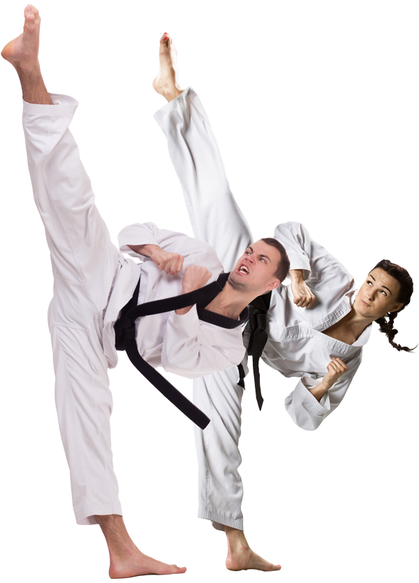 Kicking Taekwondo Transparent Image