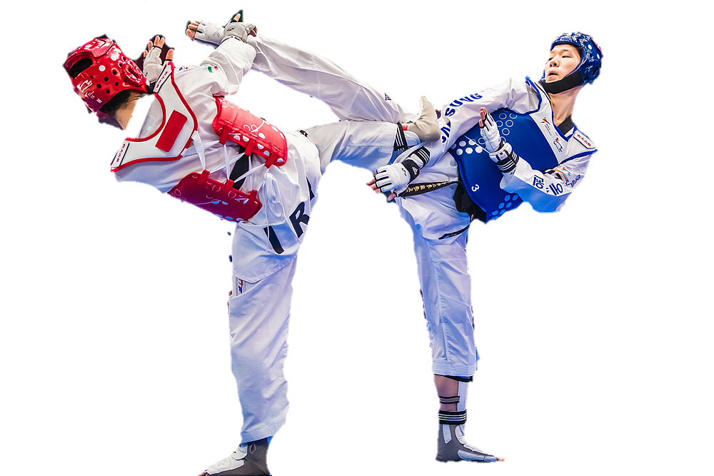 الركل الصور الشفافة Taekwondo