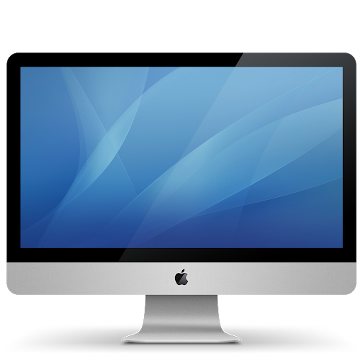 Macintosh 컴퓨터 PNG 이미지 투명