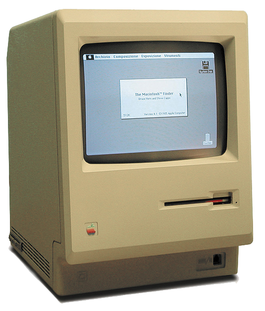 Macintosh-Computer-PNG-transparentes Bild