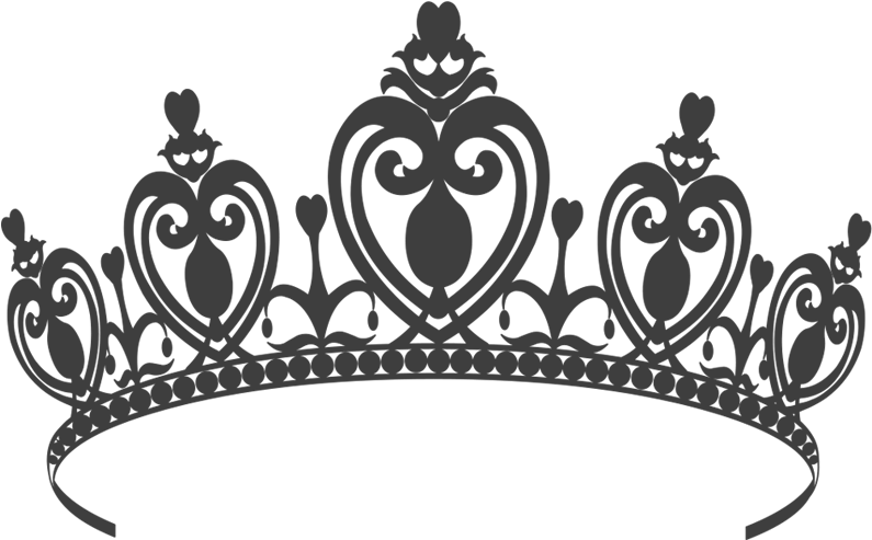Королева черная корона PNG Clipart фон