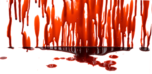 الدم الأحمر بالتنقيط PNG خلفية شفافة