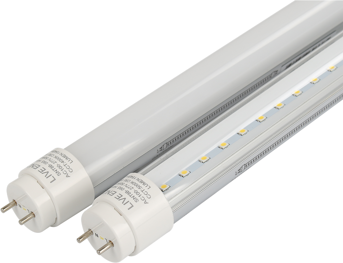 White Tube Light PNG High-Quality Image