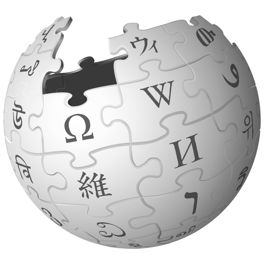 Wikipedia logo PNG imagen de fondo