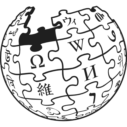 Wikipedia Logo photo PNG